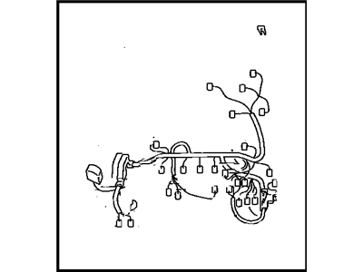 Toyota 82121-42490 Wire, Engine