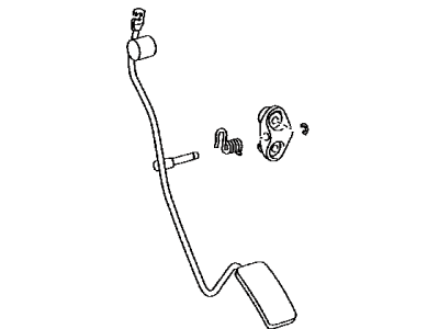 Toyota 78120-42020 Rod Assy, Accelerator Pedal