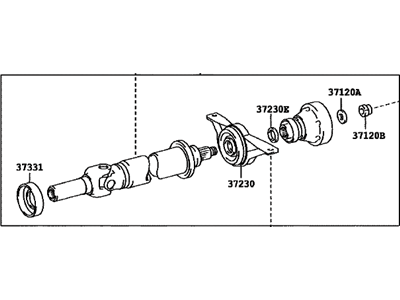 Toyota RAV4 Drive Shaft - 37120-42010