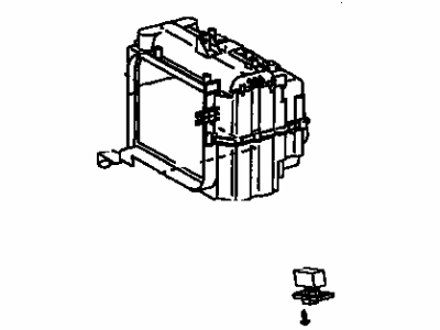 Toyota 87201-42020 Duct Sub-Assembly, Air