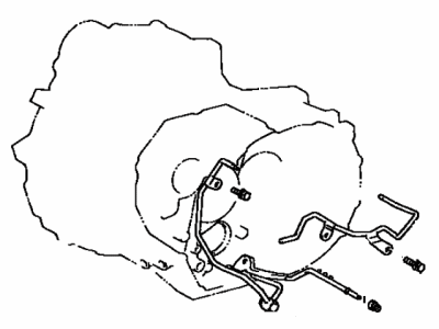 Toyota 33106-12040 Pipe, Manual Transmission Oil