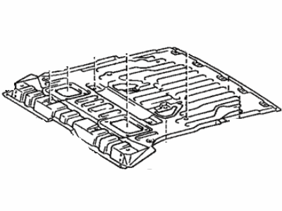 1998 Toyota RAV4 Floor Pan - 58311-42020