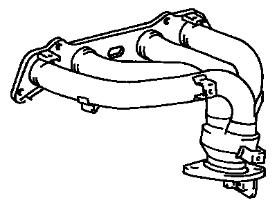 1997 Toyota RAV4 Exhaust Manifold - 17141-74210