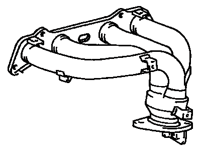 2000 Toyota RAV4 Catalytic Converter - 17141-74210