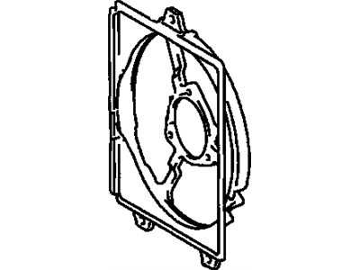 Toyota 88454-42021 SHROUD, Fan