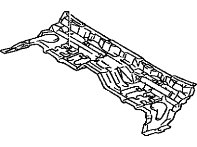 Toyota 57461-42010 Member, Center Floor Cross