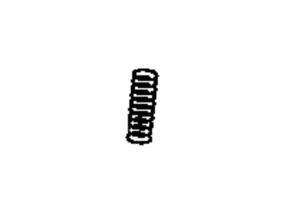 Toyota 90501-06097 Spring, Compression