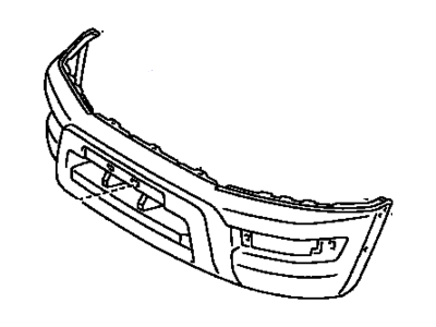 Toyota 52119-42100-E0 Cover, Front Bumper