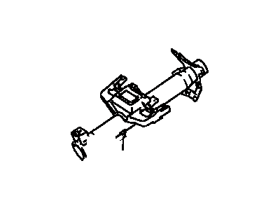 Toyota 45870-42090 Tube Assy, Steering Column