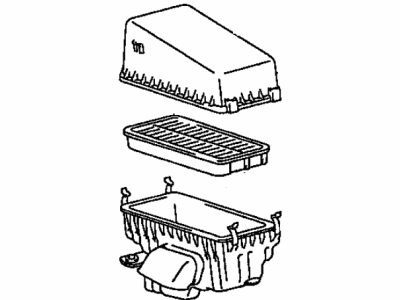 1997 Toyota RAV4 Air Filter Box - 17700-74542