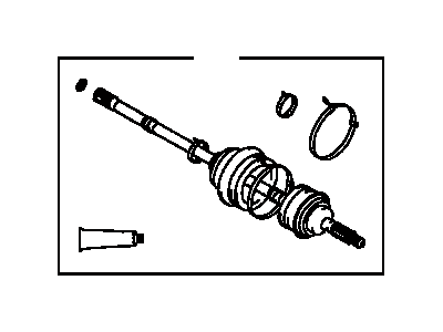 2000 Toyota RAV4 CV Joint - 43470-29229