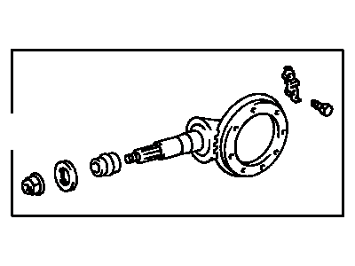 Toyota 41201-29748 Final Gear Kit, Differential, Rear