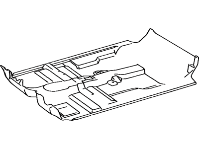 Toyota 58510-3D050-J1 Carpet Assy, Floor, Front