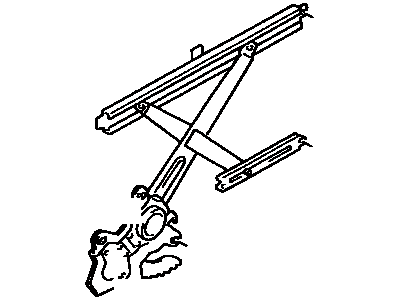 Toyota Pickup Window Regulator - 69801-35030