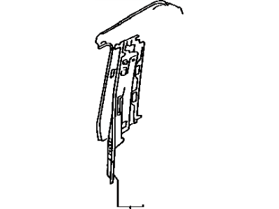 Toyota 61731-89101 Panel, Roof Side, Inner RH