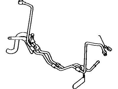 1994 Toyota Pickup Power Steering Hose - 44410-35260