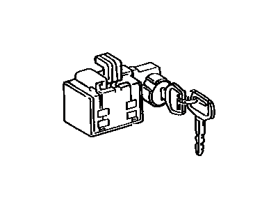 Toyota 69056-35010 Cylinder & Key Set, Glove Compartment Lock