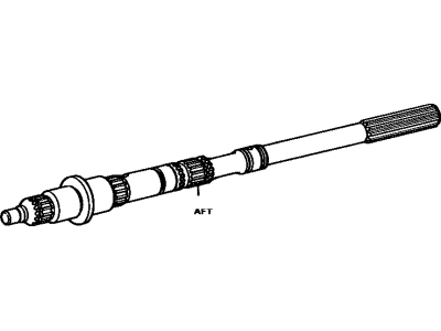 Toyota 33321-35092 Shaft, Output