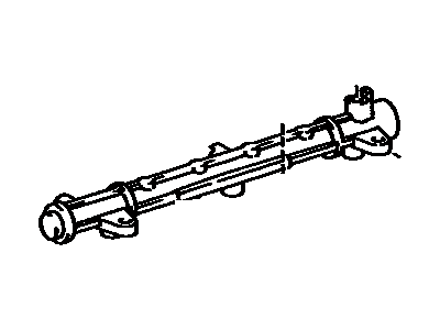 1991 Toyota Pickup Fuel Rail - 23807-35020