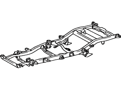 Toyota 51003-35870 Frame Sub-Assembly