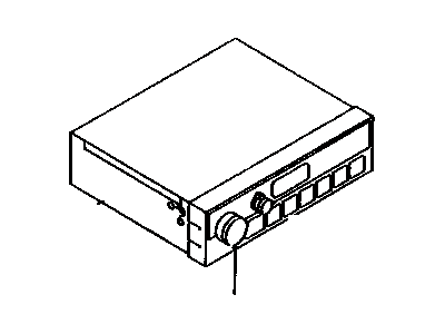 Toyota 86120-33070 Receiver Assembly, Radio