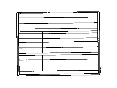 Toyota 11298-3D230 Plate, Emission Control Information