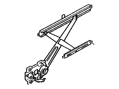 1995 Toyota 4Runner Window Regulator - 69804-89104