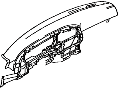 Toyota 55301-89120-E2 Panel Sub-Assy, Instrument