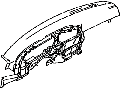 Toyota 55301-89120-06 Panel Sub-Assy, Instrument