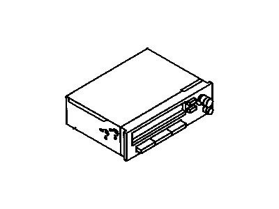 Toyota 86260-16140 Tape Player Assembly