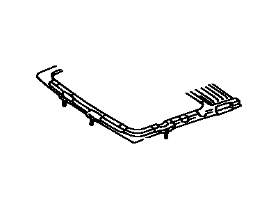 Toyota 63142-89102 Reinforcement, Roof Panel