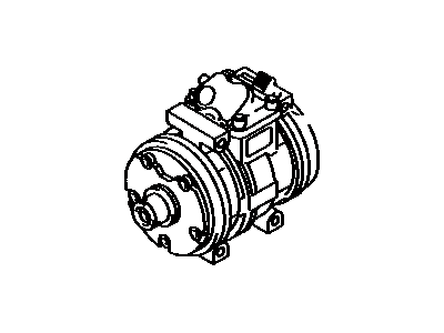 Toyota Pickup A/C Compressor - 88320-35350