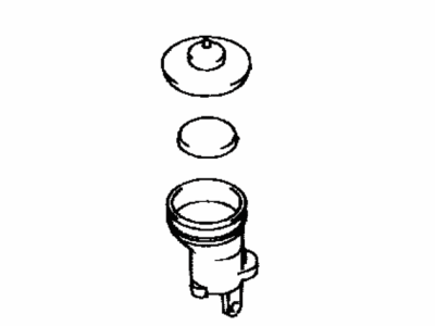 Toyota 31402-35080 Reservoir Sub-Assy, Clutch Master Cylinder