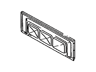 Toyota 65470-89000 HEADERBOARD Assembly