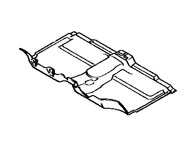 Toyota 58510-89358-J0 Mat, Floor, Front