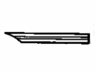 Toyota 75999-89126 Stripe, Rear Deck, Rear LH