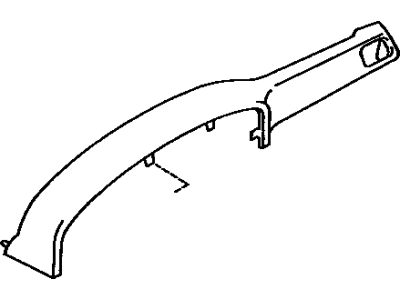 Toyota 55401-89122-B0 Pad Sub-Assy, Instrument Panel Safety