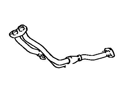 1989 Toyota 4Runner Catalytic Converter - 17410-35440