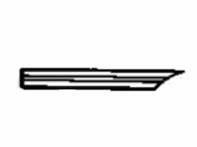 Toyota 75998-89126 Stripe, Rear Deck, Rear RH