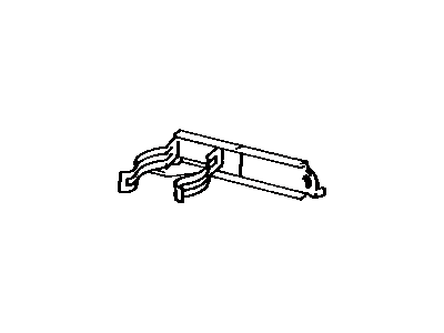 Toyota 25691-65010 Bracket, EGR Vacuum Modulator