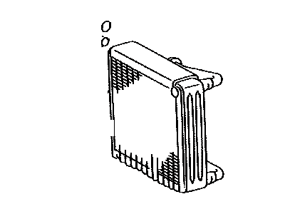 Toyota 88501-17080 EVAPORATOR Sub-Assembly, Cooler