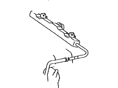 2003 Toyota MR2 Spyder Fuel Rail - 23807-22040