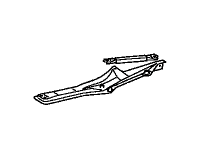 Toyota 51205-17010 Crossmember Sub-Assy, Front Suspension, RH