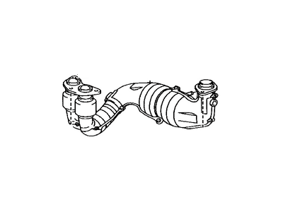 2000 Toyota MR2 Spyder Catalytic Converter - 17410-22130