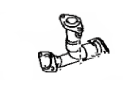 Toyota 17403-0P131 Front Exhaust Pipe Sub-Assembly No.3