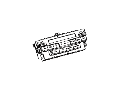 Toyota 55905-60A50 Knob Sub-Assembly, Control