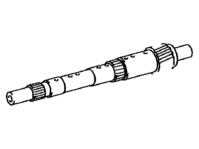 Toyota 35713-60070 Shaft, Intermediate