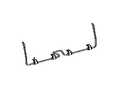 Toyota 68870-60020 Bar Assy, Back Door Lower Torsion