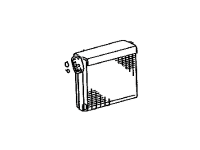 Toyota 88501-60600 EVAPORATOR Sub-Assembly