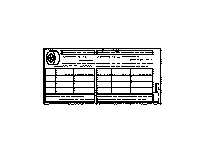 Toyota 42661-60F40 Label, Tire Pressure